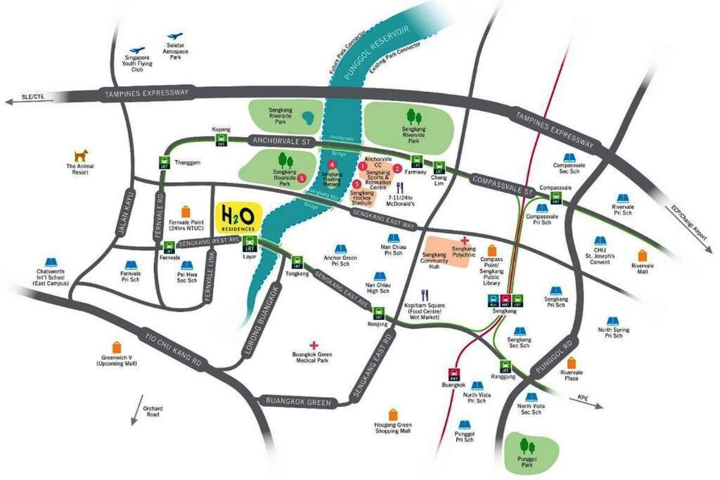 H2O Retreat Studio Home 5Min To Lrt By Premium Stay Petaling Jaya Eksteriør bilde
